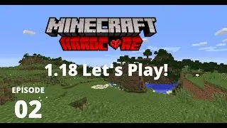 1.18 Hardcore Ep. 2 | Making a Starter House!
