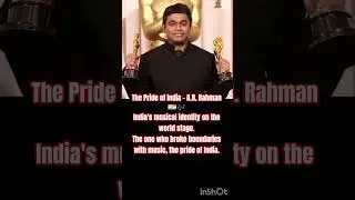 The Pride of India - A.R. Rahman 🇮🇳🎶 #tamil #arrahman #republictv #arnabgoswami #kanganaranaut #bjp