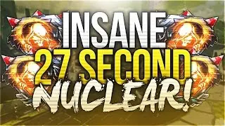 BO3: INSANE 27 SECOND NUCLEAR! FAST NUCLEAR GAMEPLAY! (COD BO3)