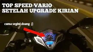 TEST TOPSPEED VARIO 125 UPGRADE CVT...100KM LIMIT🗿