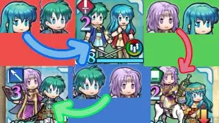 The Eirika/Ephraim/Lyon Trio of Duo Heroes of FEH | Fire Emblem Heroes #shorts
