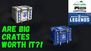 World of Warships: Legends PS4 XBOX PS5 | 5 Winter Crate Openings & Big Crate Discussion