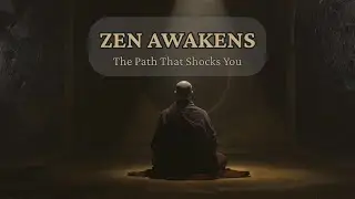 Zen: The Path That Shocks You Awake 🔔  | Dharma Veil #Zazen #Koans