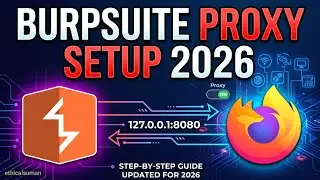 BurpSuite Proxy Setup with Firefox (2026) | Ethical Suman