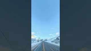Drive With Me ASMR 🚗❄️ Snowy Scenic Mountain Drive in Wales | POV Winter Road