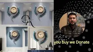 Fashion Trend Simple Atmosphere Art Wall Watch Large