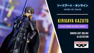 Unboxing | Kirito Integrity Knight ( Sword Art Online Alicization ) Figure by Banpresto