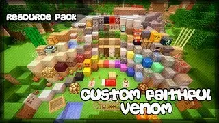 Minecraft Resource (Texture) Pack | Custom Faithful Venom