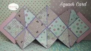 ~Squash Card ~ DIY~ Very Easy ~Squash Book~