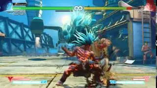 SF5: Necalli Triple Stomp Combo