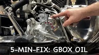 Restoration of 1951 Vincent Rapide - Part 91 - Gearbox & Primary Case Oil