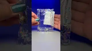 Fingerprint Heart in Handmade Resin Frame