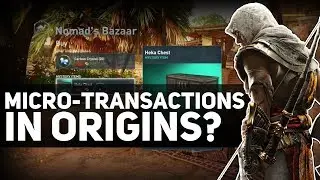 Micro Transactions in Assassin's Creed Origins?