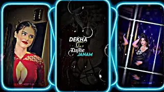 Dekha Jo Tujhe Janam👀🖤Xml File Hindi Lyrics Song🎶💫//Hindi Song Xml File🔰🔥//#lyrics#hindisong#xmlfile