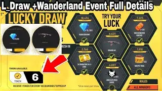 Lucky Draw In Free 10,000 Diamond In Free Fire || How To Buy Token And Try Your Luck ✓