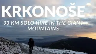 33 km Solo Hike in the Giant Mountains (Krkonoše) 🇨🇿 | Relaxing Silent Hiking Journey