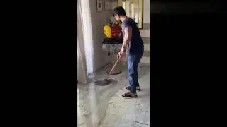 Ram charan and Jr.NTR house cleaning