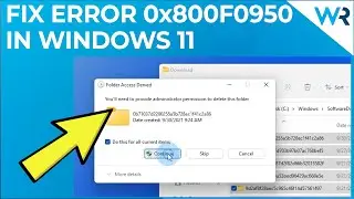 FIX: error code 0x800f0950 language pack in Windows 11