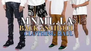 MNML.LA BACK TO SCHOOL STREETWEAR | PAISLEY SHORTS | FLARE DENIM | HOTTEST TRENDS | FASHION TIPS |