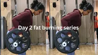 Day 2 fat burning series, back workout and made protein chilla.