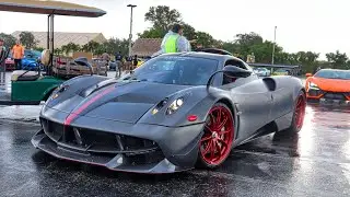 Supercar Hypercar Heaven! Pagani Huayra, Lamborghini Si&aacute;n, Aventador SVJ Drive-By Collection