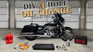 DIY 3 Hole Oil Change for Your Twin Cam 103 Harley Davidson | Step by Step Guide
