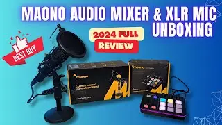 Maono Audio Mixer | XLR Mic Review | Best of 2024 | best for content creators