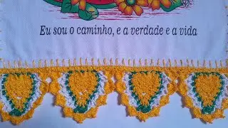 Barrado de croch&ecirc; pera 🍐 🍐 