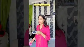 Luckiest person ever 🙂 #shorts #viral #explorepage