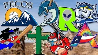 Pecos League Baseball - All Logos RANKED