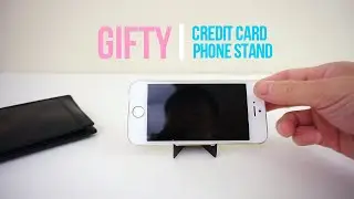 Credit Card Phone Stand for iPhone, Android, and Others
