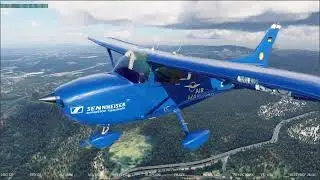 X-Plane 12 - Test Airfoillabs C172 NG Analog with RTX 5070 (1440p)