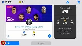 4 bb out of 6 box draw - European Championship Stars