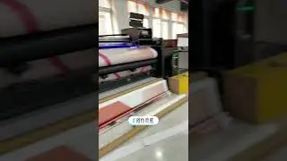 Big Signage Flex banner Poster Printing Machine Factory #Shorts