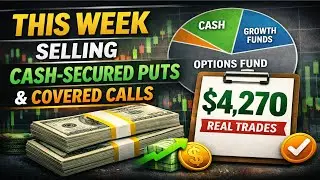 This Week Selling Cash-Secured Puts & Covered Calls (Real Trades)