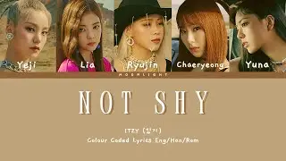 ITZY - NOT SHY ( Colour Coded Lyrics )