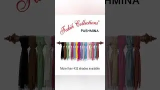 Fakih Collection Pashmina Shawls |More than 432 shades available  #dubai #woolen  #pashmina #shawl