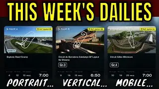 LIVE: GT7 | New Week of Daily Races From The Back (Portrait)