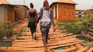 Inside This Urban Village? UGANDA🇺🇬Africa🌍I Found a Secret Market on My