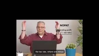 NOPAT, or Net Operating Profit After Tax. Quick books
