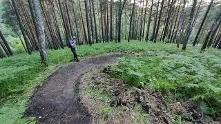 🚲 Пеший обзор прыжковой трассы на Марьином саду.🚲 г.Железногорск