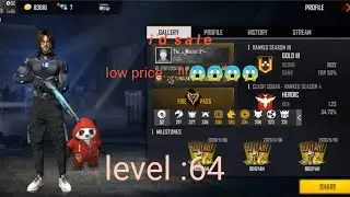 #urgent ID Sale video.. #level:64 low price😱😱...good gun collection ...I guaranty for this I'd ....
