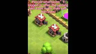 Some People In COC Still Have MORE Than One BARRACKS! #shorts #clashofclans