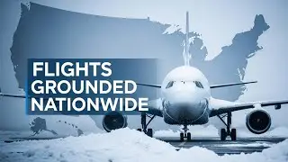 Thousands of US Flights Disrupted as Major Winter Storm Looms