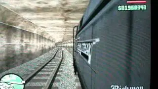 Break train Barrier GTA SA-NO MODS! #1