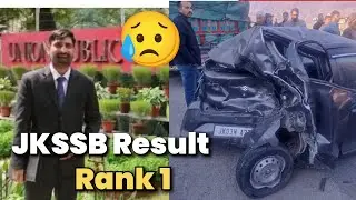 JKSSB ke Result Mein Rank ONE