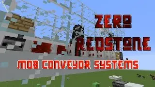 ZeroForge - Red Forge: MOB CONVEYOR SYSTEMS! [NO WATER 1.12 Working]