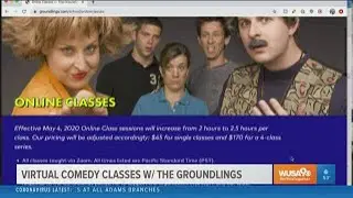 Virtual Improv classes from The Groundlings Theatre & School