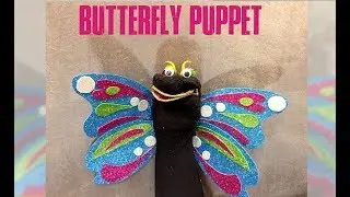 How to make Butterfly Puppet | DIY | Apna Craft