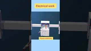 electrical work#shorts #shortvideos #electricaltips #wirejoint #electricalshorts#tiktokvideo#viral